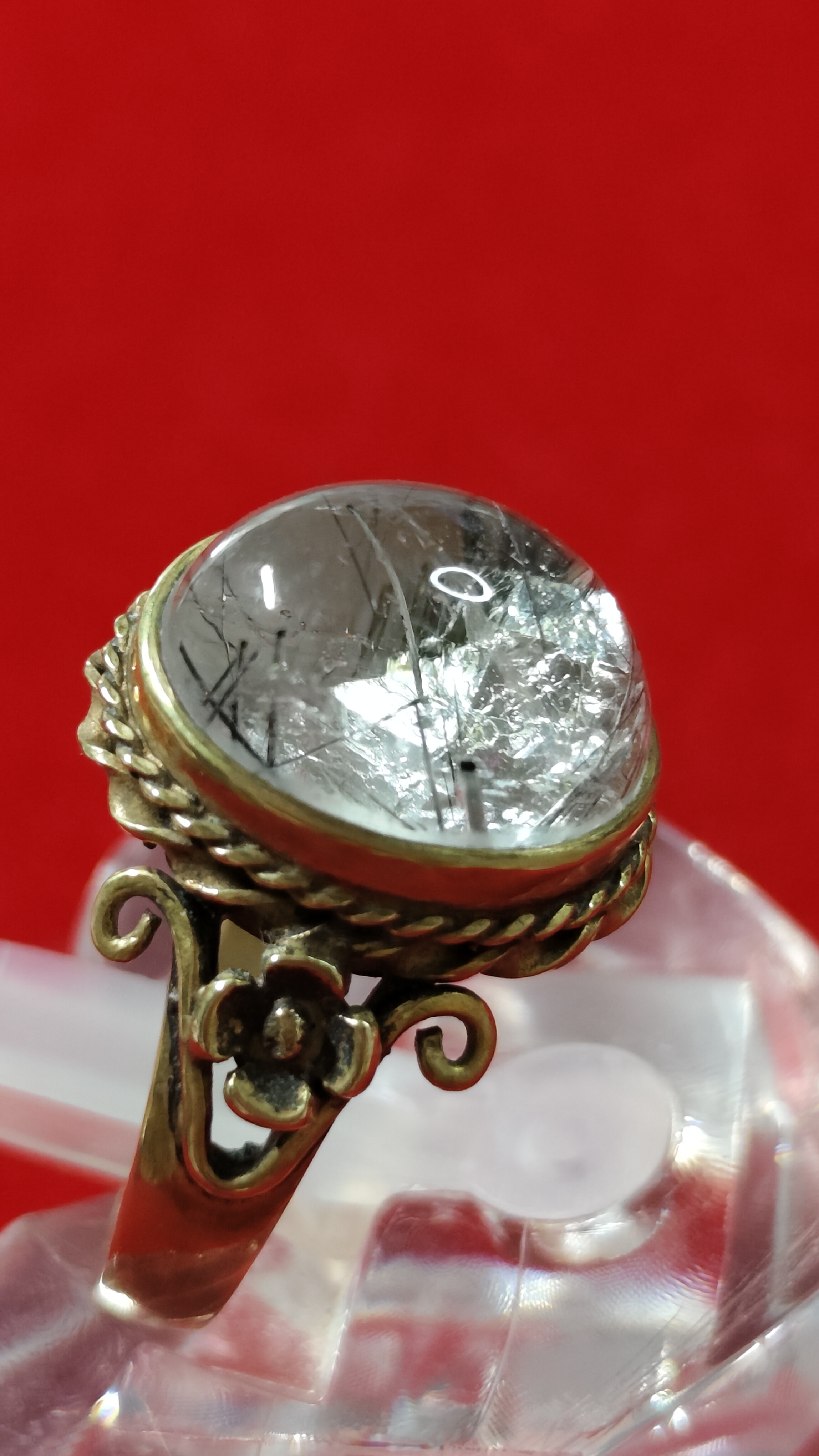 #แหวนแก้วโป่งข่าม รหัสR-0081