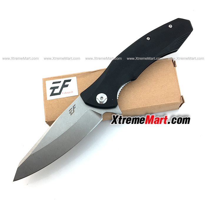 มีดพับ Eafengrow EF228 ด้ามดำ D2 Blade Pocket Knives G10 Handle (ด้ามดำ)