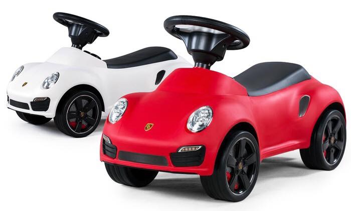 รถซุปเปอร์คาร์ขาไถลิขสิทธิ์แท้ของรถยนต์ Porsche รุ่น Porsche 911 Turbo Push Car - White