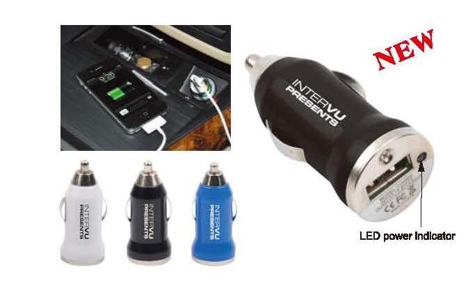 ที่ชาร์จมือถือในรถยนต์ Bullet car charger
