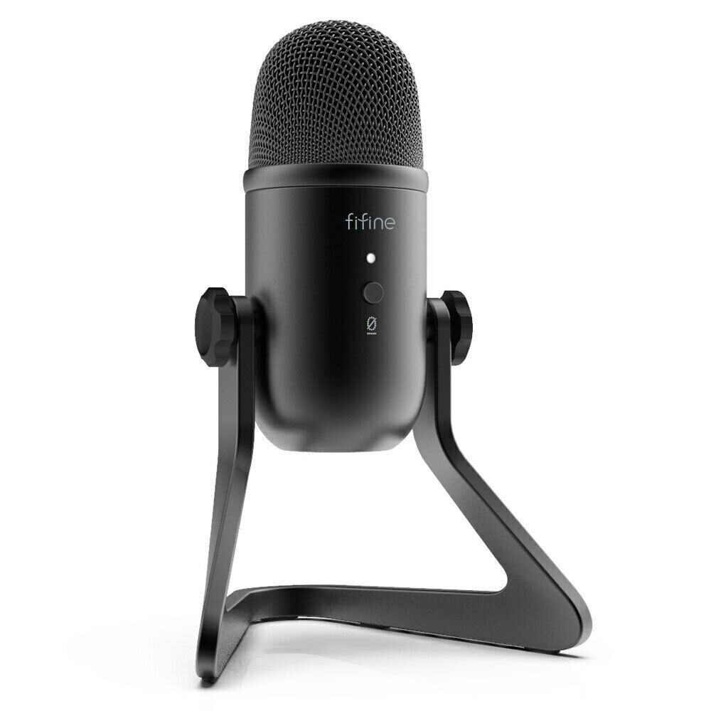 FIFINE K678 Microphone Streaming (ไมโครโฟนคอนเดนเซอร์) รับประกัน1ปี #ไมค์สตรีม