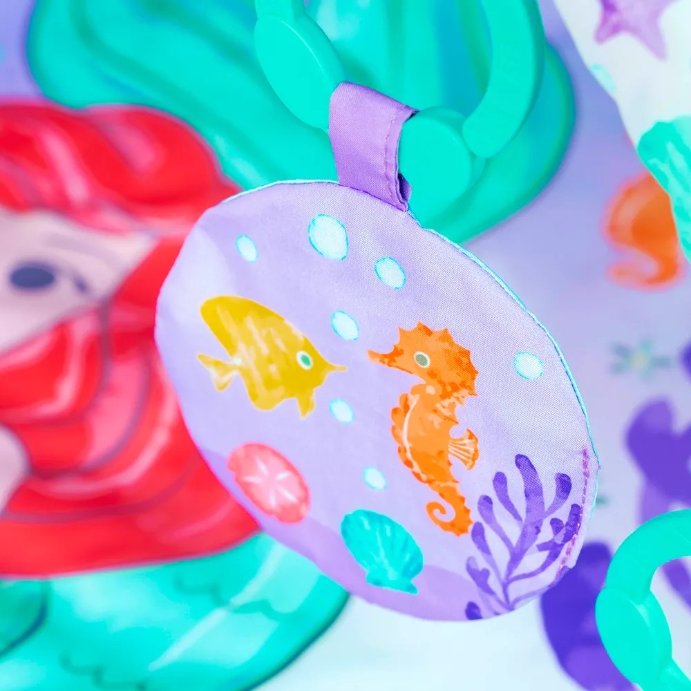 เพลย์ยิมเสริมพัฒนาการสำหรับทารกและเด็กเล็ก Bright Starts Disney Baby The Little Mermaid Twinkle Trove Lights & Music Activity Gym