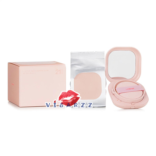 (#21N ตลับ + คุชชั่น 15g + รีฟิลคุชชั่น 15g) Laneige Neo Cushion Glow คุชชั่นลาเนจเนื้อโกลว์ บางเบา สบายผิว ให้ผิวสวยฉ่ำตลอดทั้งวัน