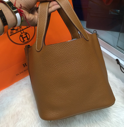 กระเป๋า hm picotin 18 cm หนัง togo สีเทา ฟ้าเทา น้ำเงิน ชมพูอ่อน แดง ฟ้า ดำ ชมพูเข้ม ส้ม เขียว น้ำตาล ม่วง สีอื่นๆสอบถามได้ค่ะ