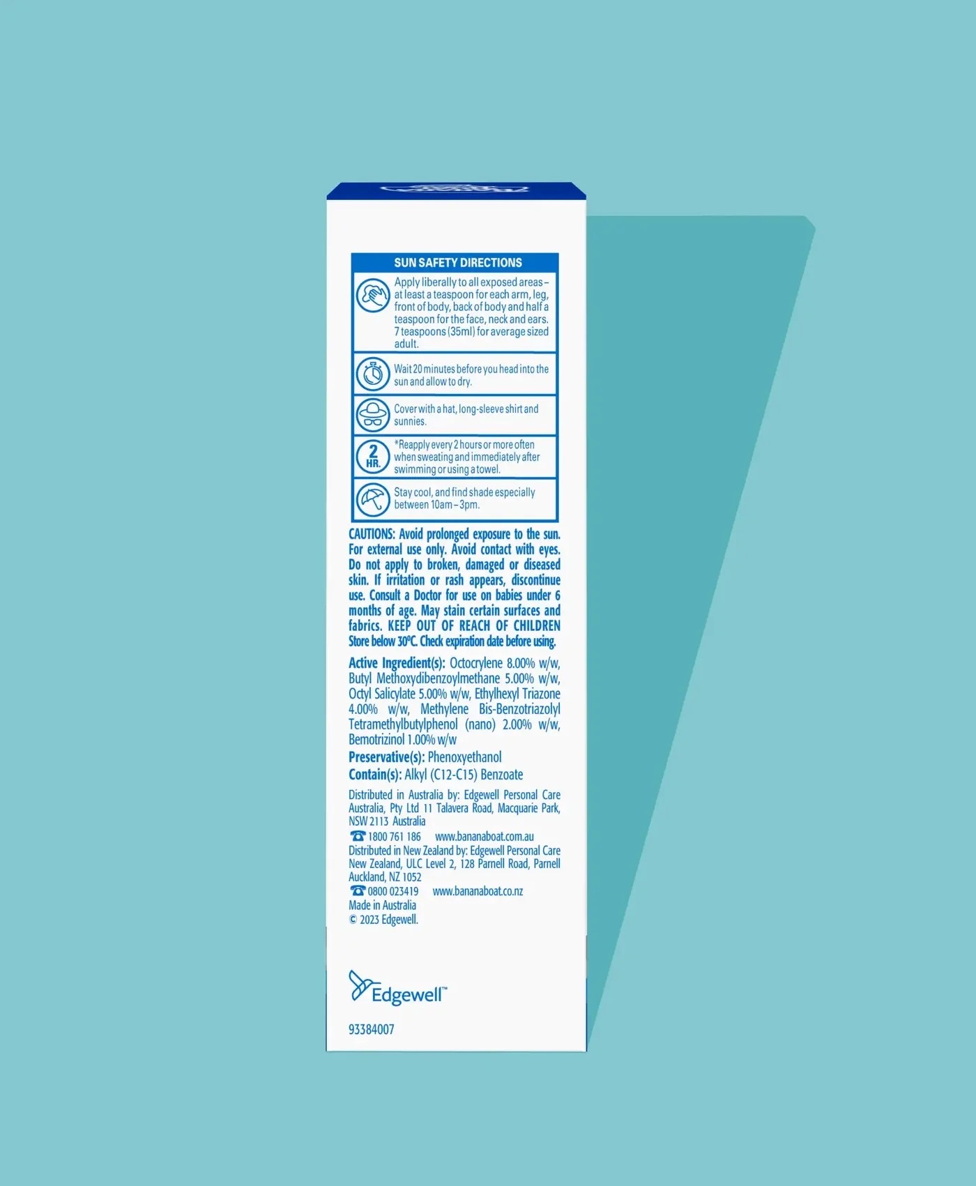 โลชั่นกันแดดพร้อมบำรุงผิว Banana Boat Ultra Light Face Fluid Sunscreen Lotion SPF 50+