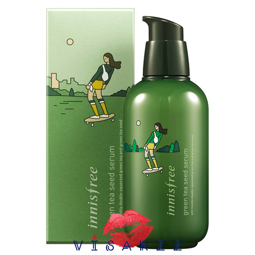 ขายส่ง 750.- (กล่องเขียว) Innisfree Green Tea Seed Serum 160mL สูตรปรับปรุงใหม่ เพิ่มความเข้มข้นของ Beauty Green Tea ถึง 3.5 เท่า
