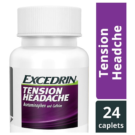 ยาบรรเทาอาการปวดศีรษะจากความตึงเครียด gsk Excedrin Tension Headache (24 Caplets)