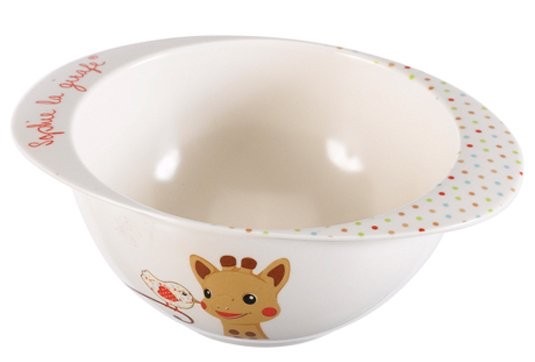 ชุดอุปกรณ์รับประทานอาหาร Sophie la Girafe Meal-Time Set "Kiwi" Version