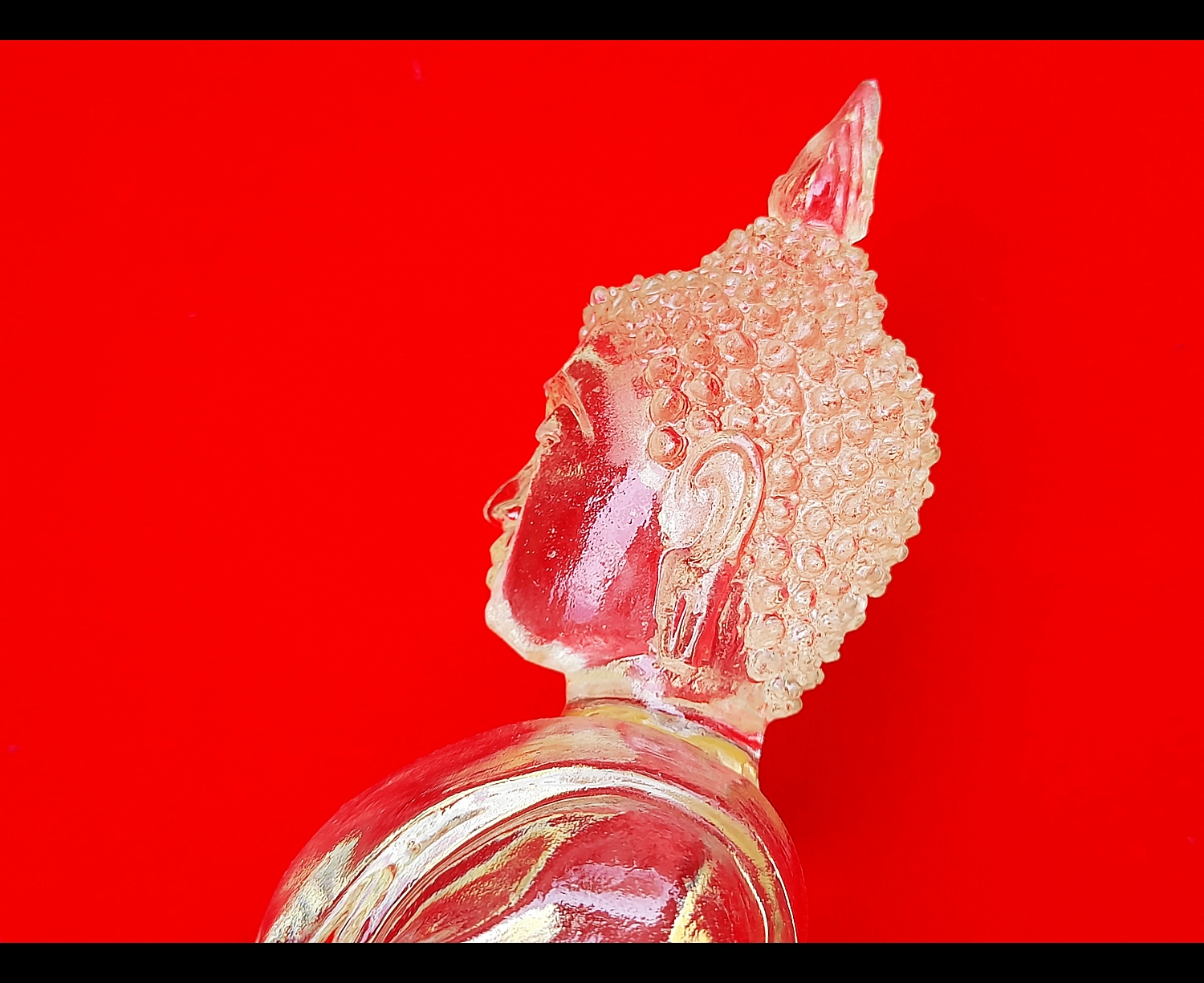 รูปหล่อ หลวงพ่อไหลมาเทมา(พระพุทธรูป สมเด็จองค์ปฐม ปาง อุ้มบาตร) เนื้อเรซิ่นใส - (เข้าพิธีปลุกเสกที่ วัดพันท้ายนรสิงห์) ปี2562 #รับประกันแท้