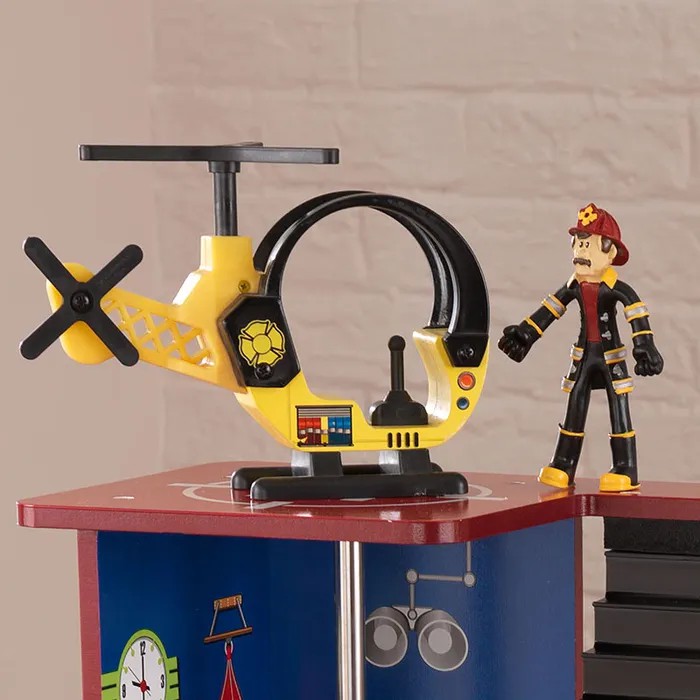 สถานีดับเพลิงจำลอง KidKraft Deluxe Fire Rescue Set