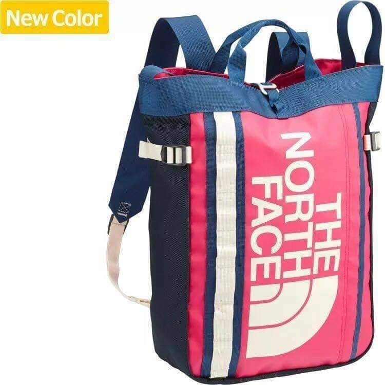 THE NORTH FACE] 100% authentic 3 WAYS Base Camp Backpack Totebag Shoulder Bag (แอดไลน์ ก่อนชำระเงิน)