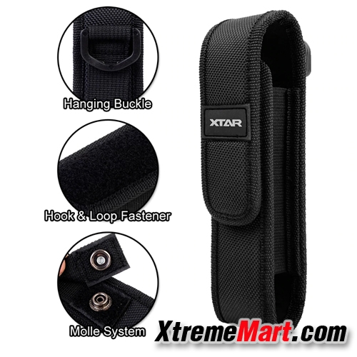 ซองไฟฉาย XTAR T220 ทำจากไนล่อนคุณภาพดี สำหรับใส่ไฟฉาย Flashlight Nylon Holster