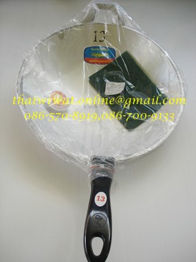 P01209 กะทะอลูมิเนียม จรเข้ 15 นิ้ว (ราคาส่งต่อ 6 ใบ: เฉลี่ย 200 บต่อใบ)