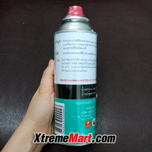 แก๊สบูก้า แก๊สกระป๋อง BUGA FLAME GAS สำหรับช่างทอง งานโลหะ งานแก้ว งานเบิร์นอาหาร