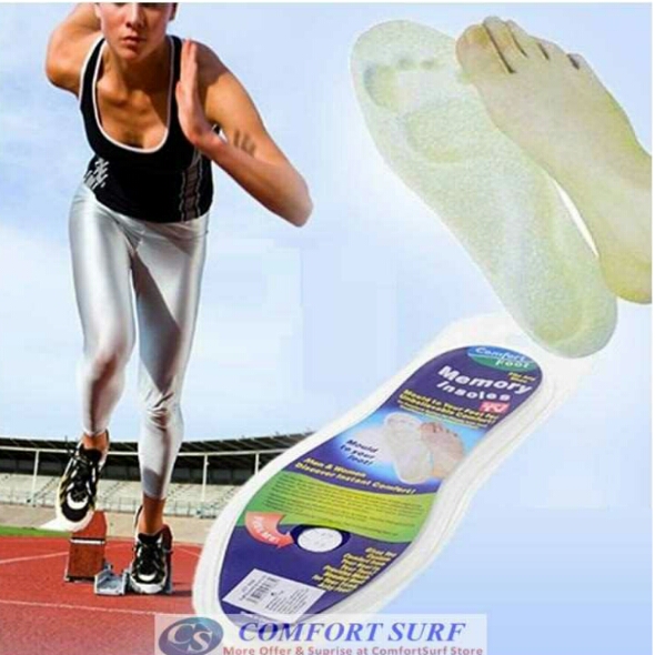 แผ่นรองรองเท้าเพื่อสุขภาพเสริมรองเท้า กันกระแทก