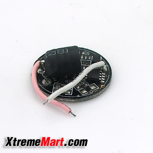 วงจรสำหรับไฟฉาย Regulated CV/CC LED Driver Circuit Board for Cree MC-E/SSC P7 Emitters (8.4V Max Input)