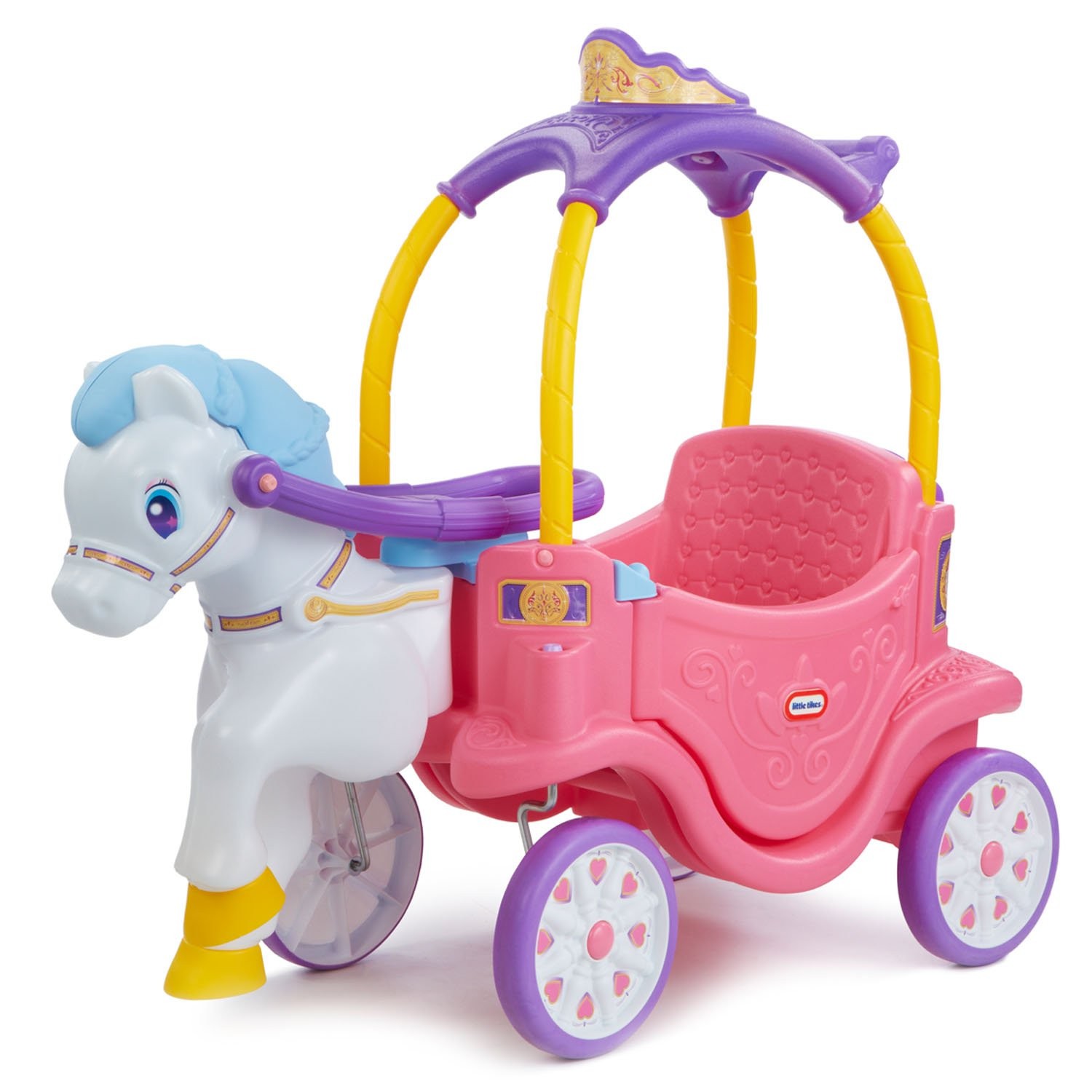 รถม้าสุดคลาสสิคสำหรับเจ้าหญิงตัวน้อย Little Tikes Princess Horse & Carriage