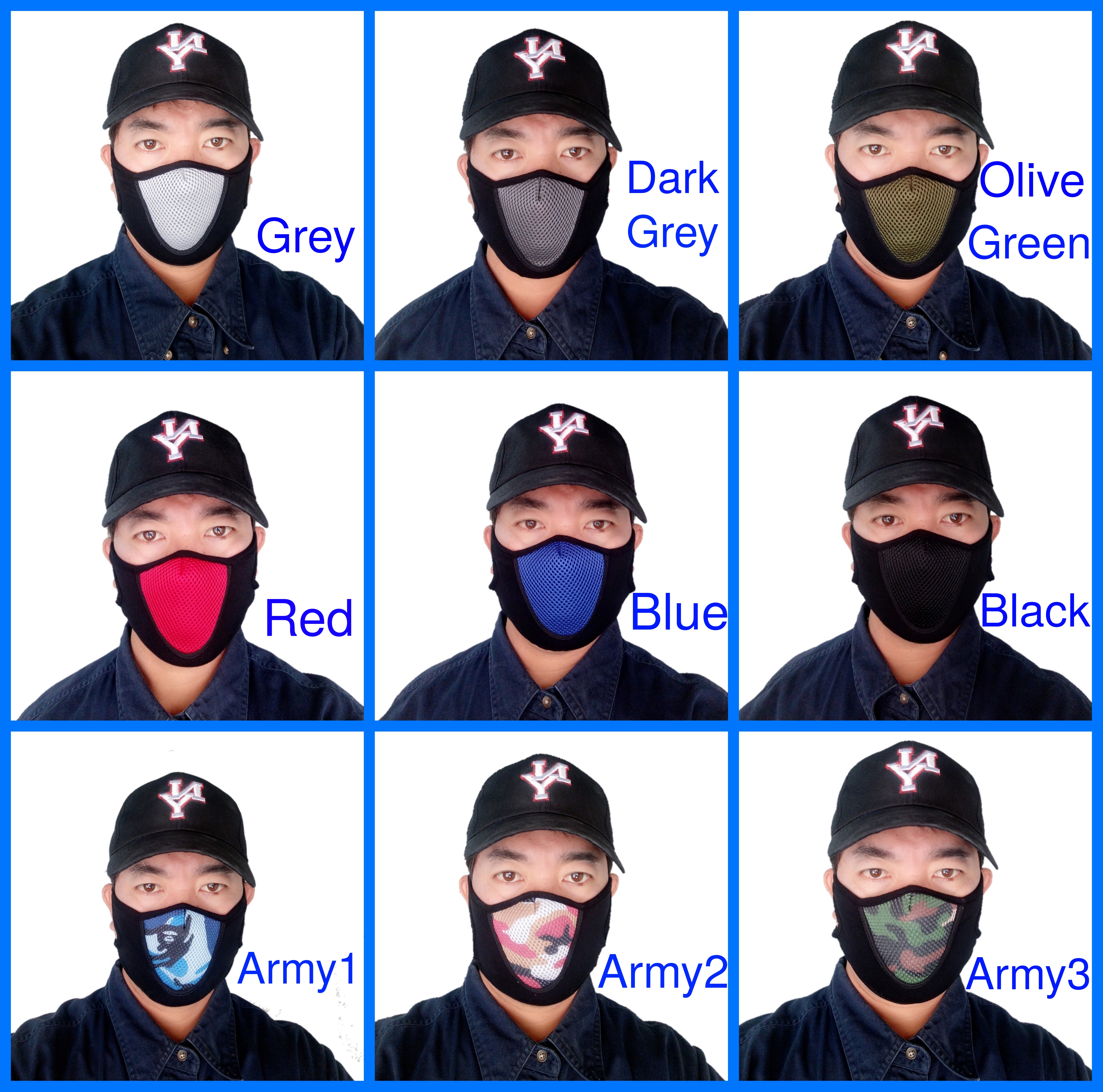 หน้ากากอนามัย,ผ้าปิดจมูกกันฝุ่น