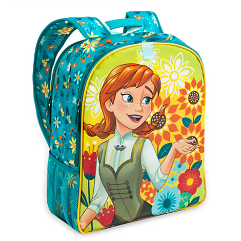 กระเป๋าเป้ Disney Frozen Anna and Elsa Reversible Backpack ขนาด 15 นิ้ว จาก Disneystore อเมริกา