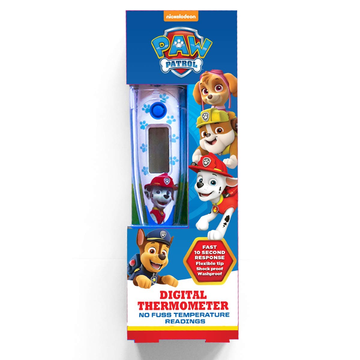 ปรอทวัดอุณหภูมิแบบดิจิตอล Jellyworks Paw Patrol Digital Thermometer (Star)