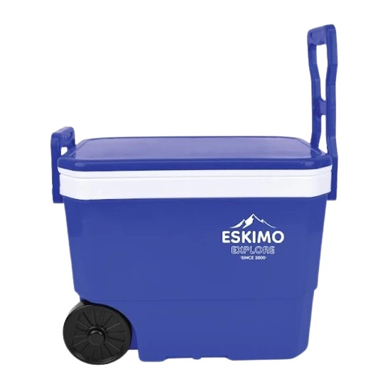 P13835 กระติกน้ำเหลี่ยม 15 ลิตร (36*59*41.5 cm) มีล้อลาก เกรดเอ No.KC1500 (ราคาขายส่งต่อ 4 ใบ:เฉลี่ย 550 บต่อใบ)