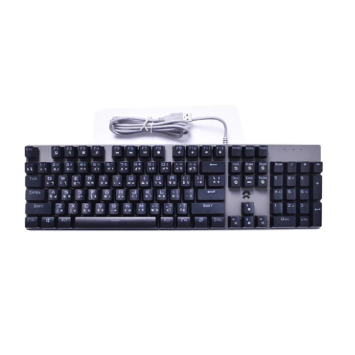 คีย์บอร์ด OKER GAMING KEYBOARD MIXED BACKLIT K428 (BLUE SWITCH)