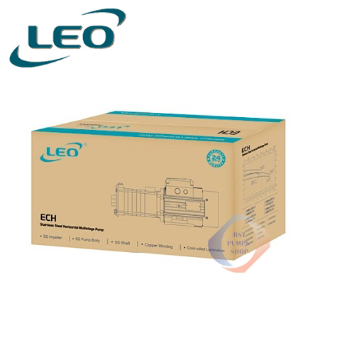 LEO ECH(S) ปั้มน้ำหอยโข่งสแตนเลสหลายใบพัด