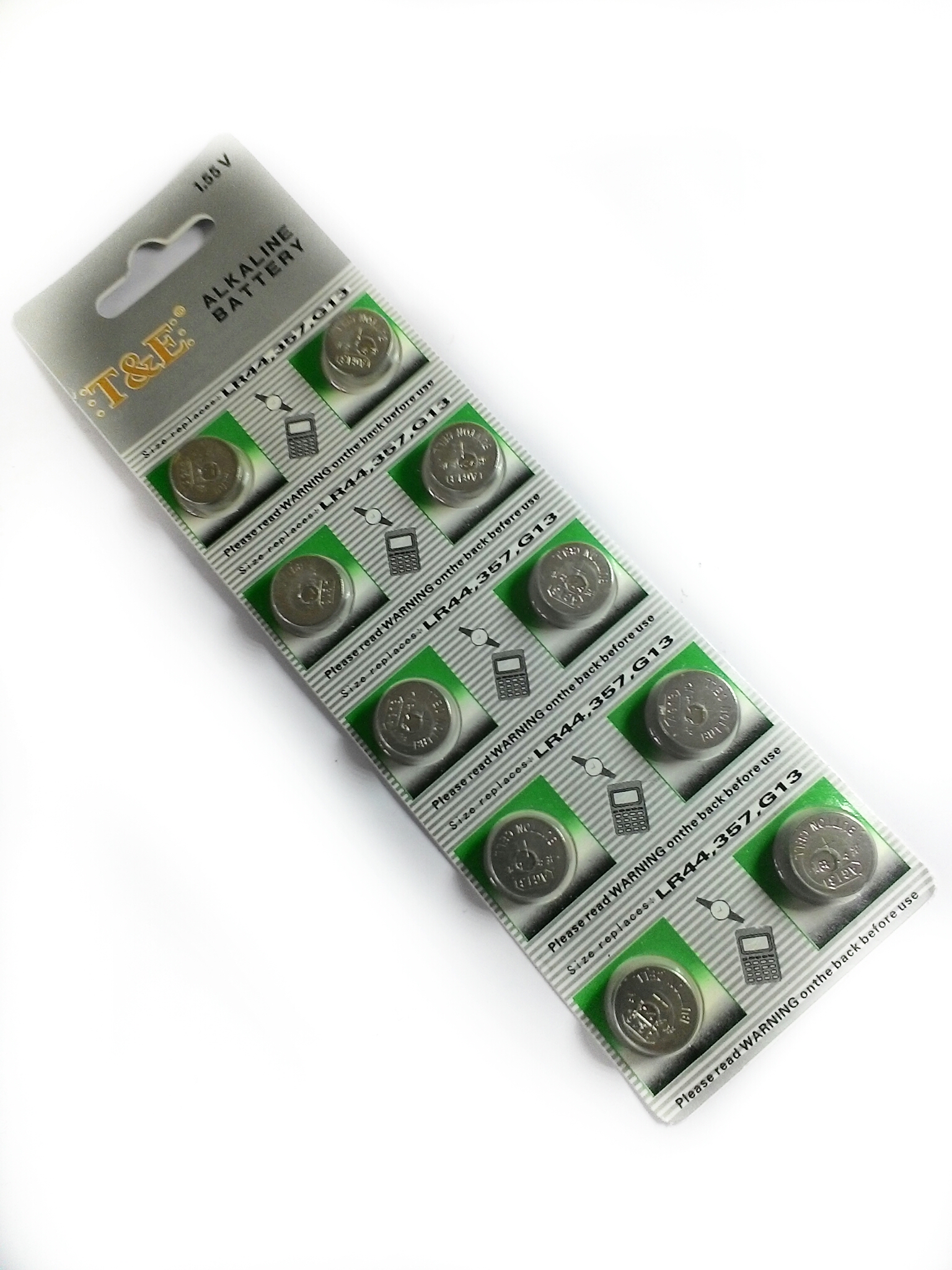 ถ่านกระดุมเบอร์AG13,LR44