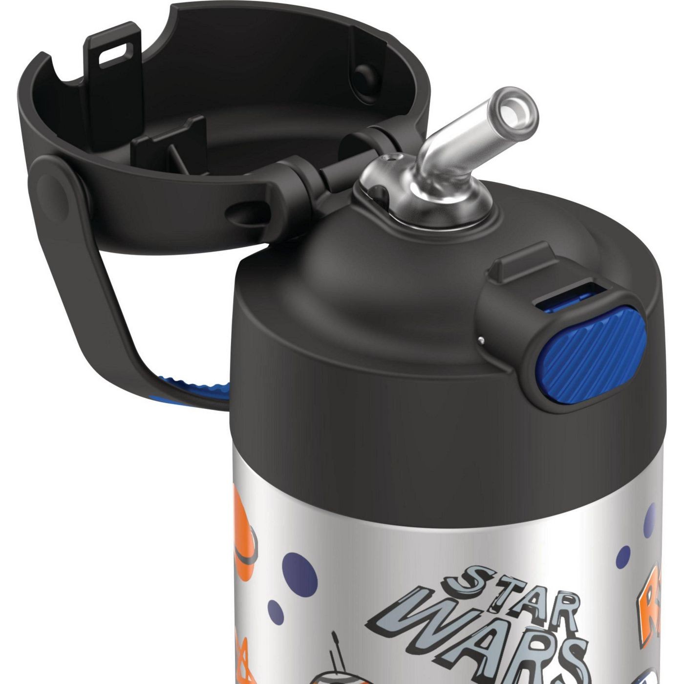 กระติกน้ำสเตนเลสรักษาอุณหภูมิ Thermos Star Wars FUNtainer Vacuum Insulated Stainless Steel Bottle 12OZ with Bali Handle (2020)