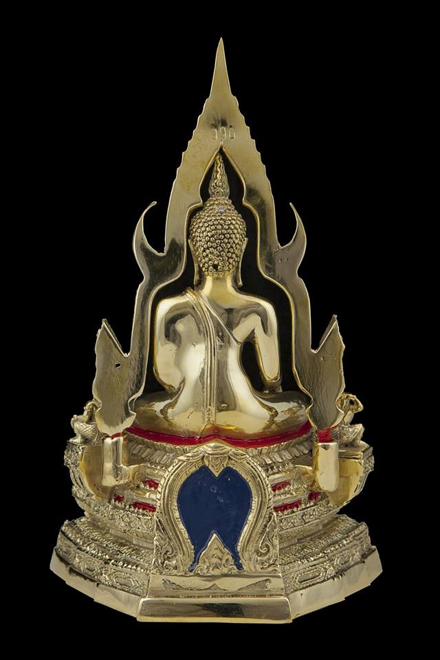 รูปหล่อ พระพุทธชินราช เนื้อทองเหลือง ขัดเงา (ขนาดหน้าตัก3นิ้ว)