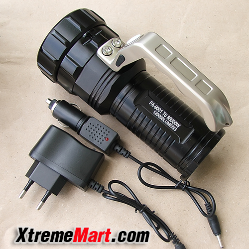 ชุดเซตไฟฉายซูม Ultrafire FA-9001 Cree LED T6 3x18650