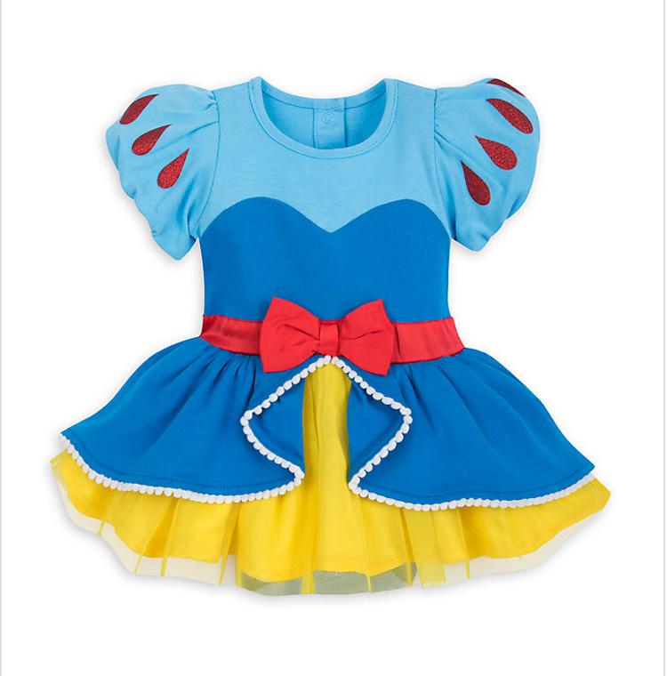 ชุดคอสตูมบอดี้สูทเบบี๋สุดน่ารัก Disney Snow White Baby Costume Body Suit