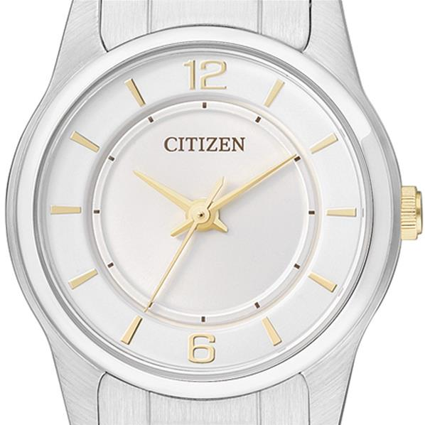 Citizen Analog White Dial Women's Watch ER0184-53A