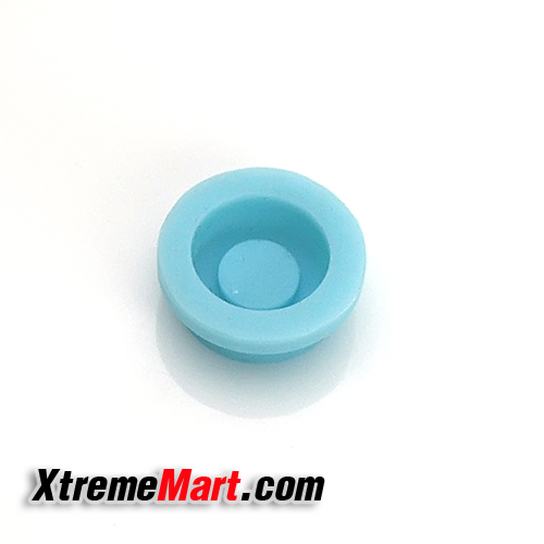 สวิตช์ยางท้ายสำหรับไฟฉาย 14mm Silicone Tailcaps for Flashlights (สีฟ้า)