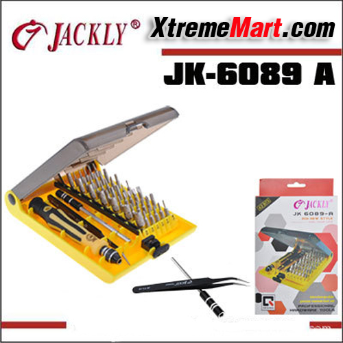 ชุดเครื่องมือ ไขควงเอนกประสงค์ Jackly รุ่น JK 6089-A 45 in 1 ของแท้100%