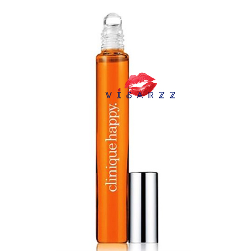 Clinique Happy EDP Perfume Rollerball 10mL หัวลูกกลิ้ง น้ำหอมที่ผสานกลิ่นของดอกไม้ในตระกูล Citrus กับดอกไม้ของต้น West Indian Mandarin Tree Blossom
