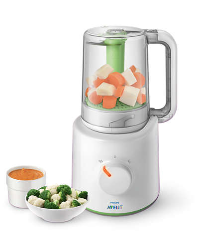 เครื่องนึ่งและบดปั่นอาหาร Philips Avent 2-in-1 Food Steamer and Blender