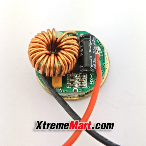 วงจรไฟฉาย ขนาด 26mm LED Driver สำหรับ 3หลอด XML/ XML2/ XPL High Power Led ต่อแบบอนุกรม (ชิ้นละ)