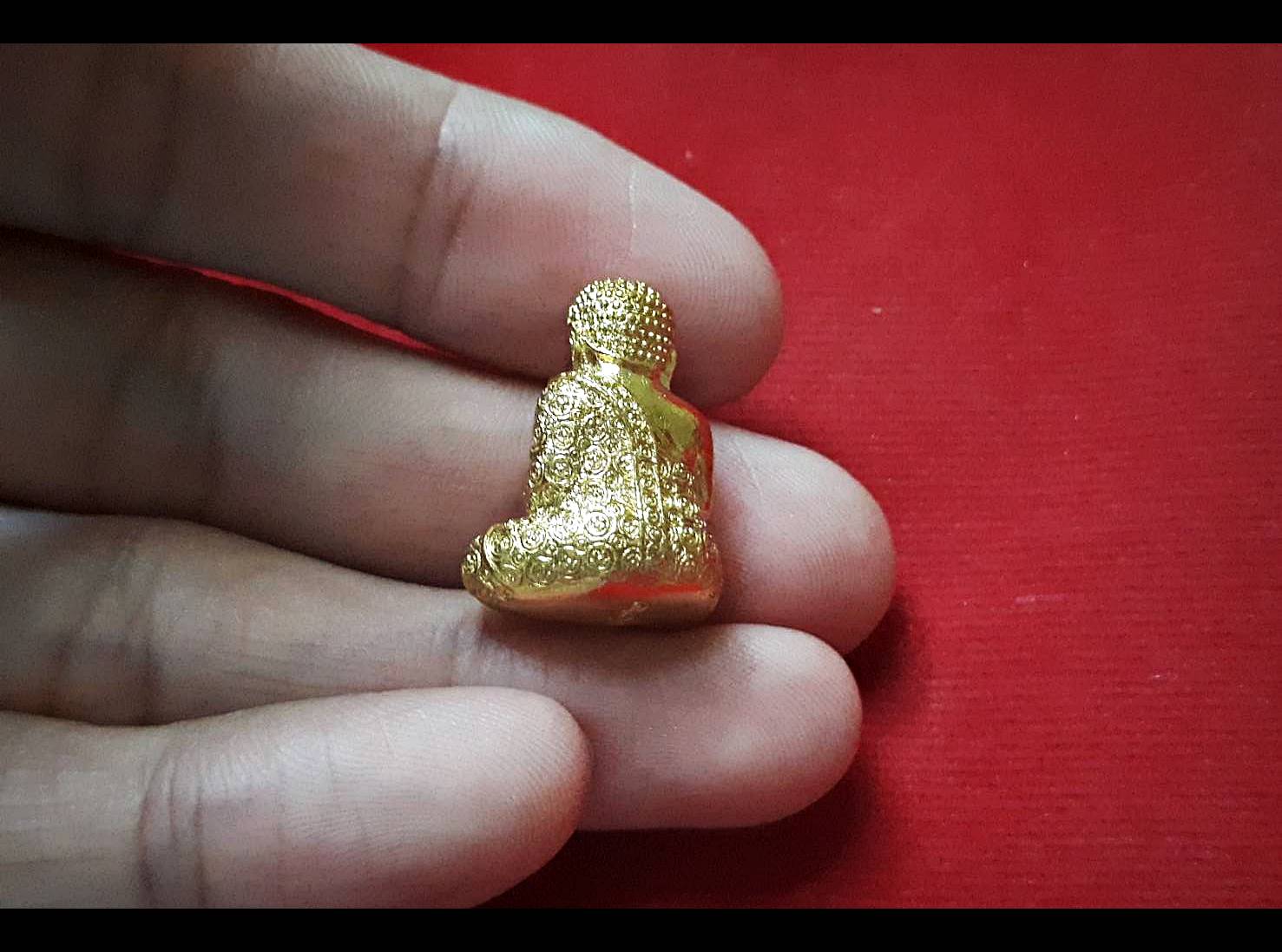 หลวงปู่พระสังกัจจายน์ จีวรลายดอกพิกุล(เข้าพิธีพลิกชีวิต) ปี2563