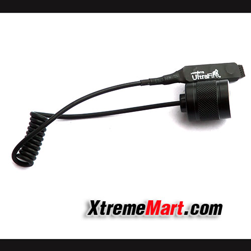 สวิทช์รีโมท Pressure Switch for Ultrafire 503 Flashlight - Black (55cm)