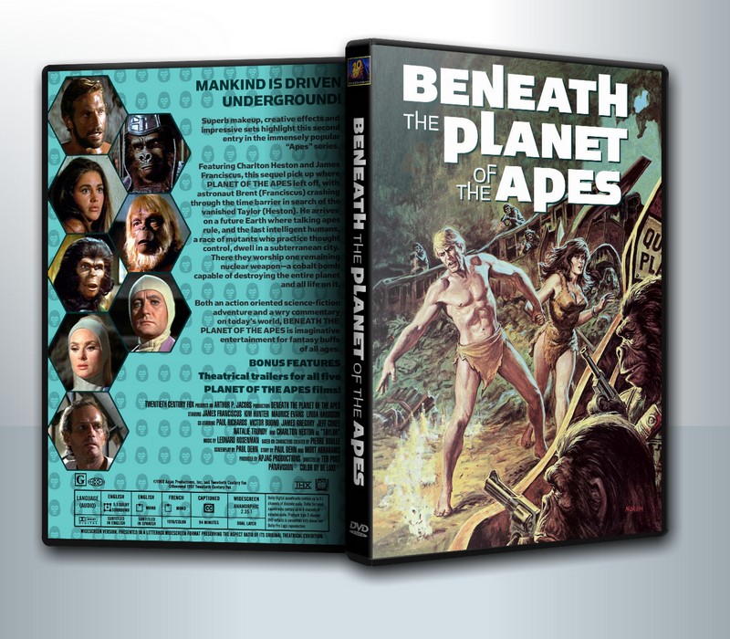 Beneath The Planet of the Apes 1970 ( 1 DVD )