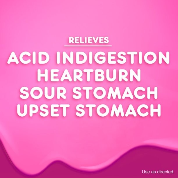 เม็ดเคี้ยวบรรเทาอาหารไม่ย่อยและกรดไหลย้อนสำหรับเด็ก Pepto-Bismol KIDS Antacid Chewables