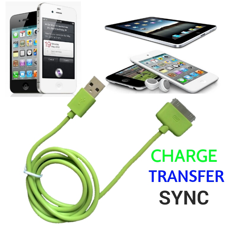 สายชาร์จไอโฟน4,สายชาร์จไอแพด1,2,3,สายชาร์จไอพอด