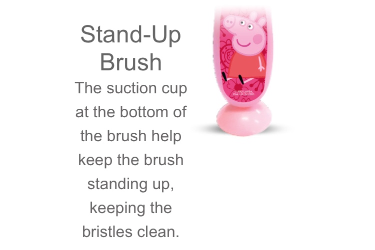 แปรงสีฟันพร้อมแสงไฟบอกเวลา Brush Buddies Peppa Pig Light-Up Toothbrush with Timer (Soft)