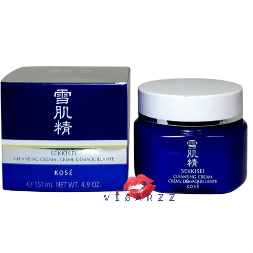 Kose Sekkisei Cleansing Cream 151mL ครีมเช็ดเครื่องสำอางค์ชนิดติดทนและกันน้ำ รวมถึงสิ่งสกปรกบนผิวได้อย่างหมดจด แต่คงไว้ซึ่งความชุ่มชื่น