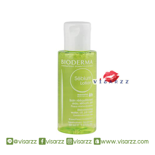 (Tester 50mL) Bioderma Sebium Lotion เอสเซ้นส์โลชั่น ปรับสมดุล pH น้ำมัน และน้ำ เพื่อผิวเปล่งปลั่ง ช่วยกระชับรูขุมขน และลดโอกาสการเกิดสิว