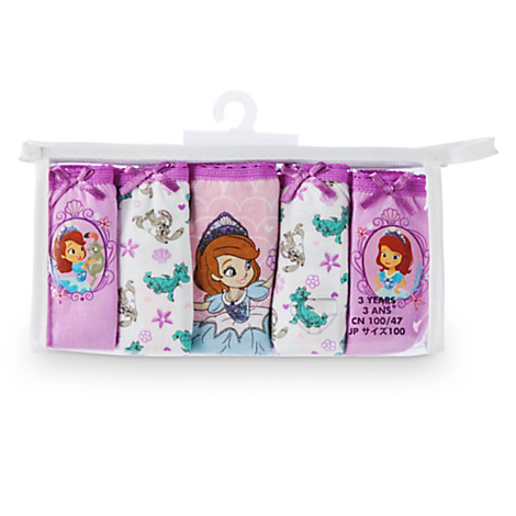 กางเกงชั้นใน Disney Sofia Underwear Set จาก Disneystore อเมริกา ไซส์ S(5/6)