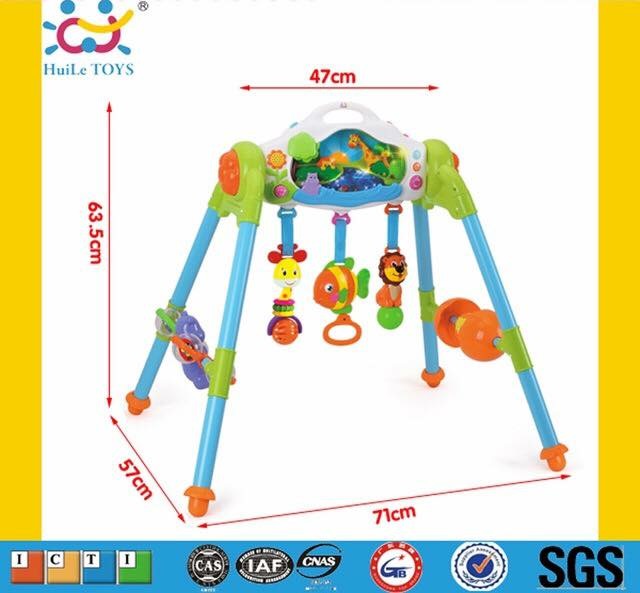 ชุดโมบายกิจกรรมเสริมพัฒนาการ Huile Toys 3-in-1 Smart Soothing Activity Gym