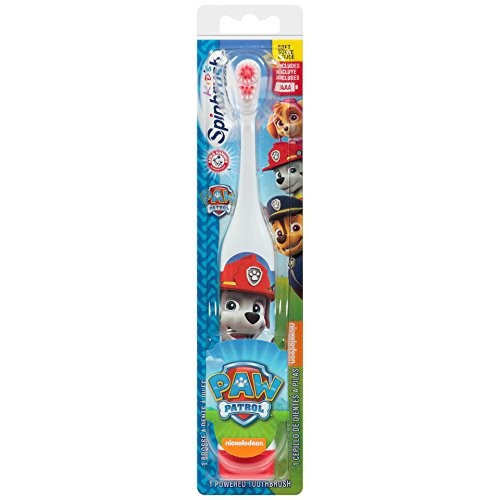แปรงสีฟันอัตโนมัติสำหรับเด็ก Arm & Hammer Spinbrush Kids Paw Patrol Marshall Battery Toothbrush