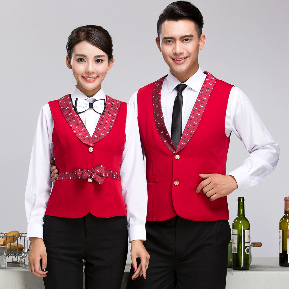 N6205006 ชุดพนักงานไนท์คลับ,Night wear,Tooling Bar Waiter,ชุดพนักงานบาร์,ชุดพนักงานโรงหนัง,ชุดพนักงานโรงละคร คาซิโน N6205006 สีภาพ L XL XXL 3XL 4XL